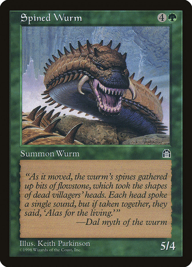 Spined Wurm [Stronghold] | Play N Trade Winnipeg