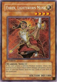 Ehren, Lightsworn Monk [LODT-EN082] Secret Rare | Play N Trade Winnipeg