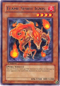 Flame Spirit Ignis [LODT-EN087] Rare | Play N Trade Winnipeg