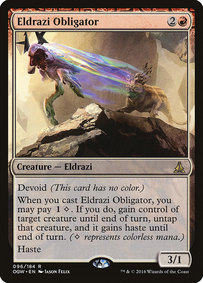 Eldrazi Obligator [Oath of the Gatewatch] | Play N Trade Winnipeg