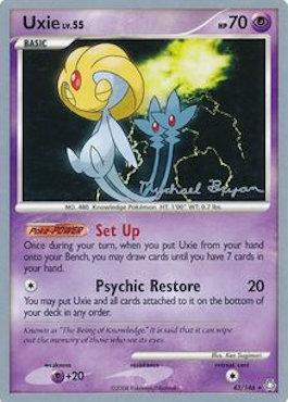 Uxie LV.55 (43/146) (Happy Luck - Mychael Bryan) [World Championships 2010] | Play N Trade Winnipeg