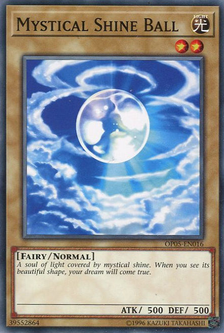 Mystical Shine Ball [OP05-EN016] Common | Play N Trade Winnipeg