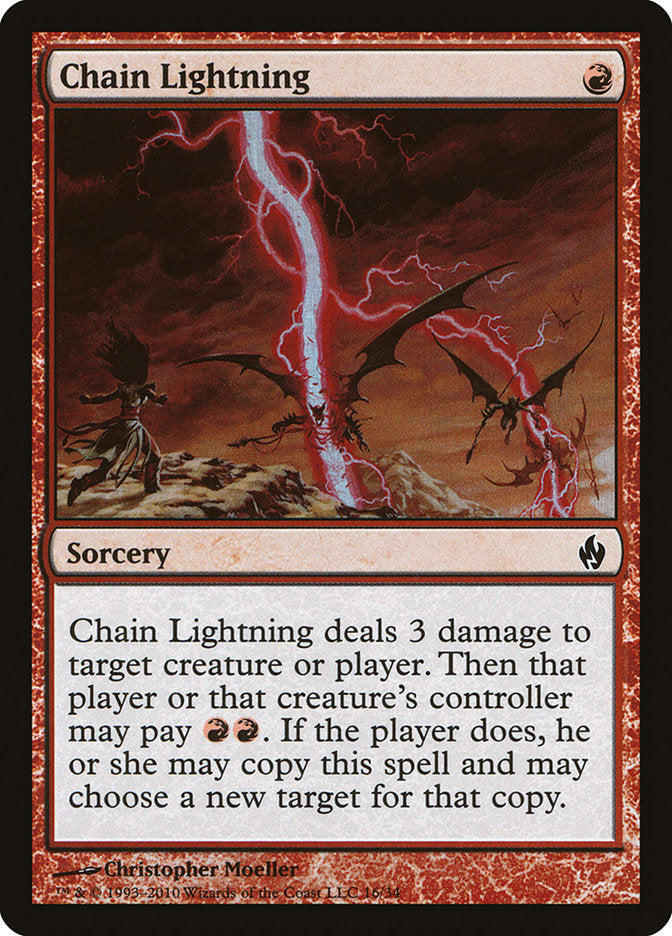 Chain Lightning [Premium Deck Series: Fire and Lightning] | Play N Trade Winnipeg