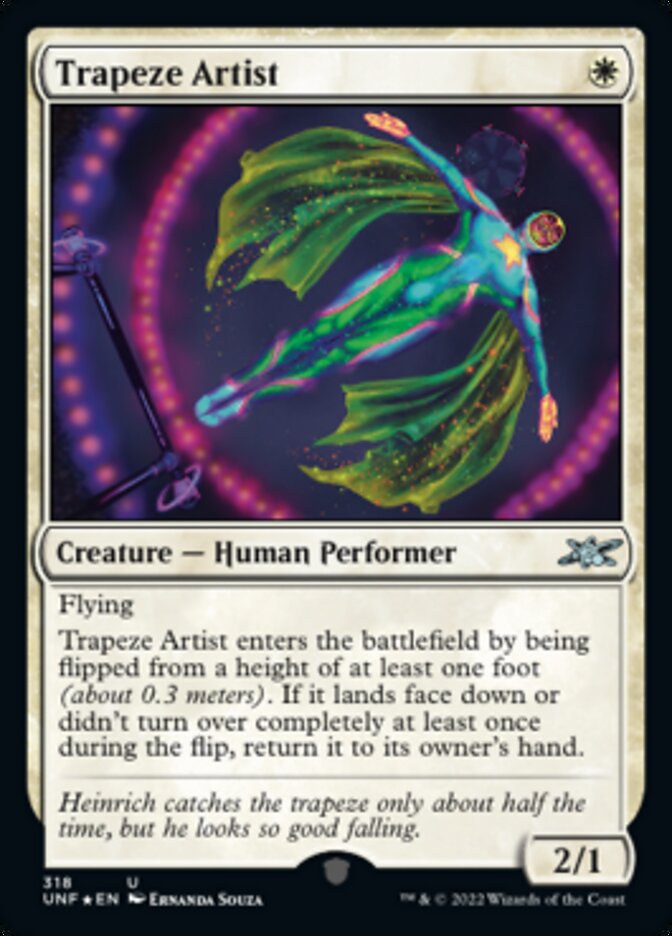 Trapeze Artist (Galaxy Foil) [Unfinity] | Play N Trade Winnipeg