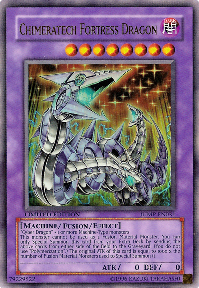 Chimeratech Fortress Dragon [JUMP-EN031] Ultra Rare | Play N Trade Winnipeg