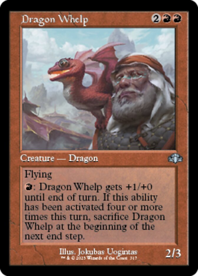 Dragon Whelp (Retro) [Dominaria Remastered] | Play N Trade Winnipeg