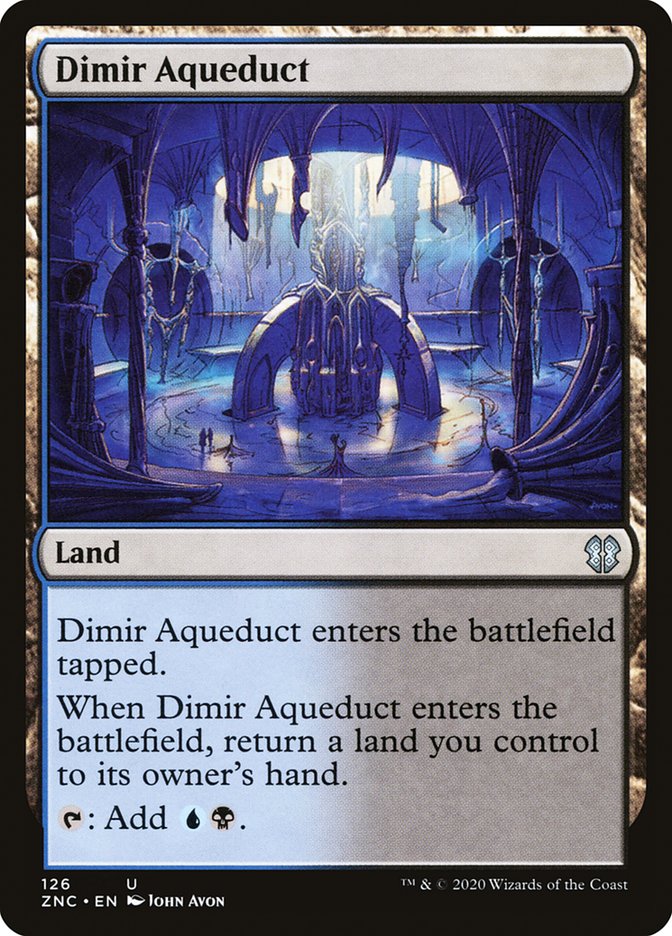 Dimir Aqueduct [Zendikar Rising Commander] | Play N Trade Winnipeg