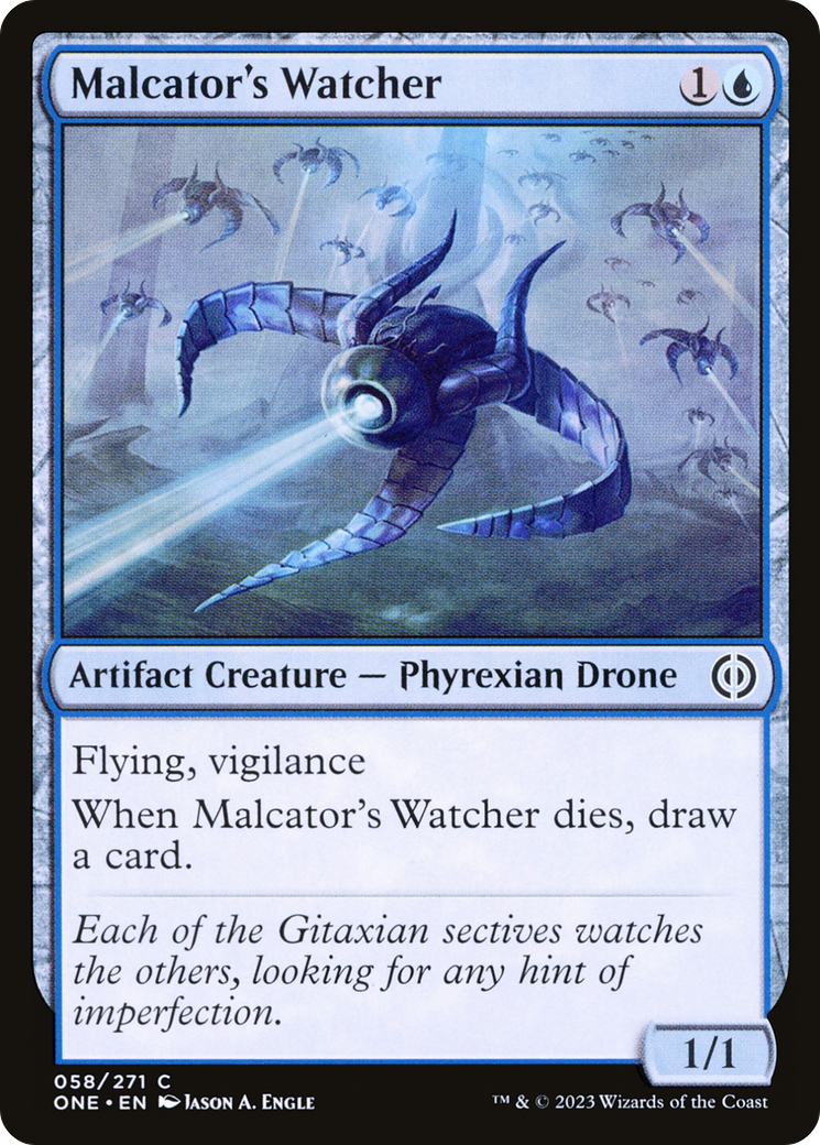 Malcator's Watcher [Phyrexia: All Will Be One] | Play N Trade Winnipeg