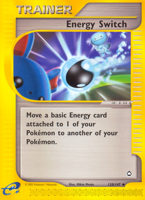 Energy Switch (120/147) [Aquapolis] | Play N Trade Winnipeg