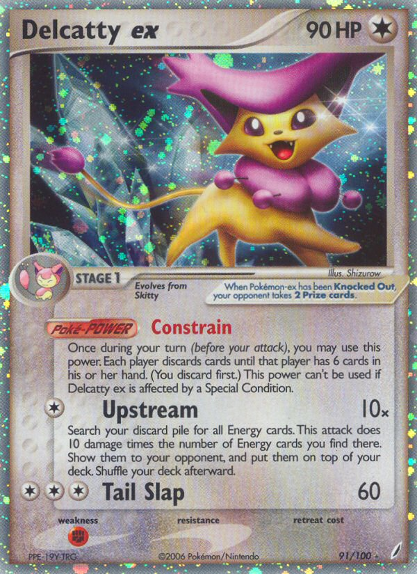 Delcatty ex (91/100) [EX: Crystal Guardians] | Play N Trade Winnipeg