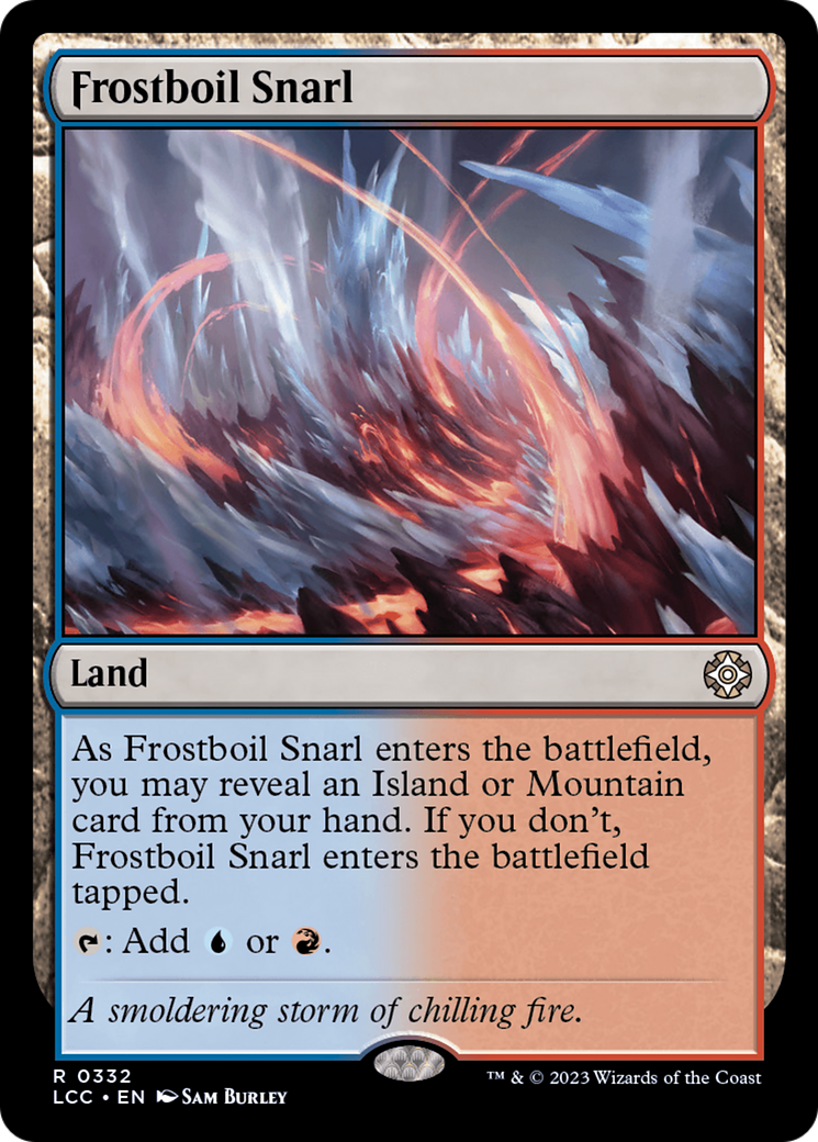 Frostboil Snarl [The Lost Caverns of Ixalan Commander] | Play N Trade Winnipeg