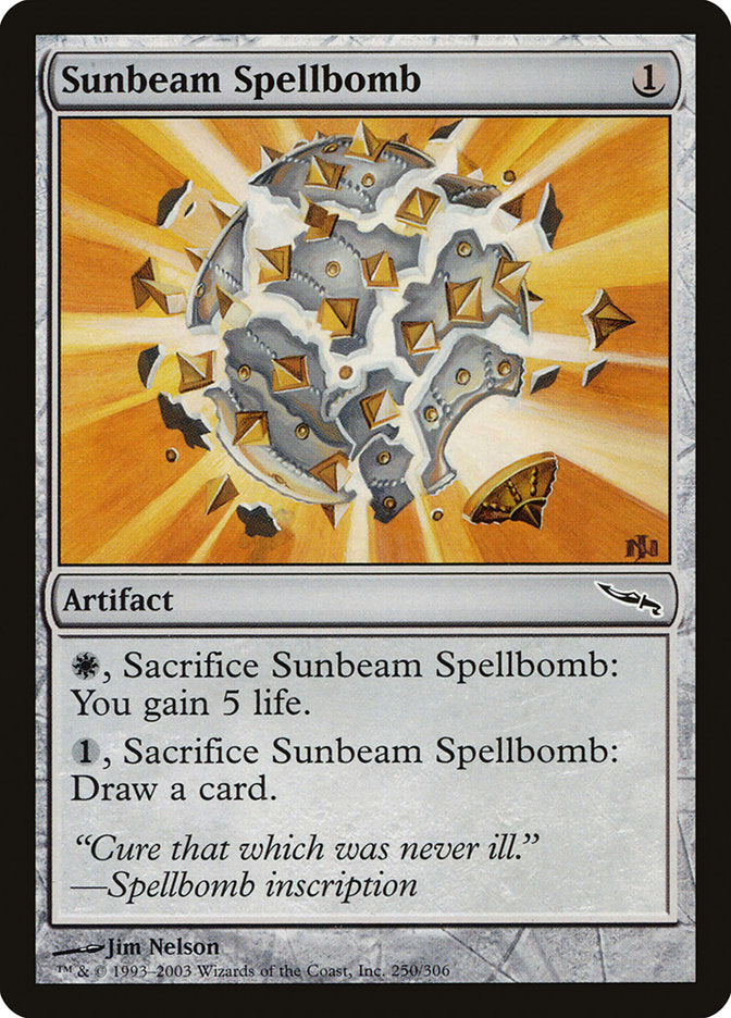 Sunbeam Spellbomb [Mirrodin] | Play N Trade Winnipeg