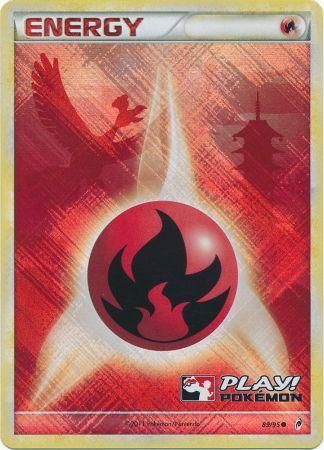Fire Energy (89/95) (Play Pokemon Promo) [HeartGold & SoulSilver: Call of Legends] | Play N Trade Winnipeg
