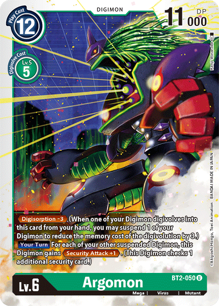 Argomon [BT2-050] [Release Special Booster Ver.1.5] | Play N Trade Winnipeg