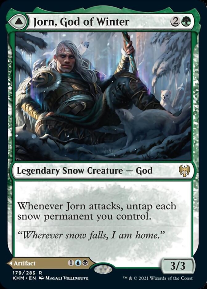 Jorn, God of Winter // Kaldring, the Rimestaff [Kaldheim] | Play N Trade Winnipeg