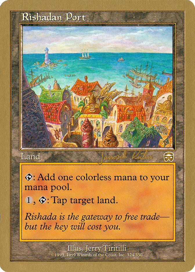 Rishadan Port (Janosch Kuhn) [World Championship Decks 2000] | Play N Trade Winnipeg