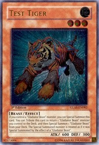 Test Tiger (UTR) [GLAS-EN082] Ultimate Rare | Play N Trade Winnipeg