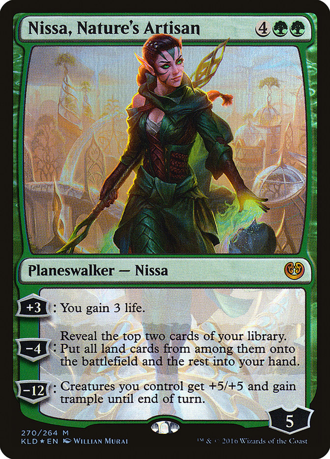 Nissa, Nature's Artisan [Kaladesh] | Play N Trade Winnipeg