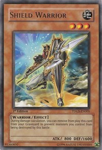 Shield Warrior [TDGS-EN005] Rare | Play N Trade Winnipeg