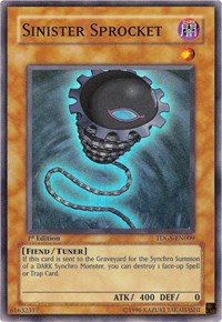 Sinister Sprocket [TDGS-EN009] Super Rare | Play N Trade Winnipeg