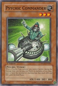 Psychic Commander [TDGS-EN020] Common | Play N Trade Winnipeg