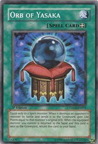 Orb of Yasaka [TDGS-EN055] Common | Play N Trade Winnipeg