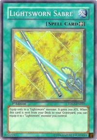 Lightsworn Sabre [TDGS-EN059] Super Rare | Play N Trade Winnipeg