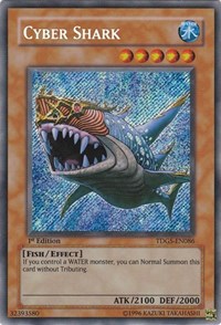 Cyber Shark [TDGS-EN086] Secret Rare | Play N Trade Winnipeg