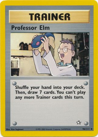 Professor Elm (96/111) [Neo Genesis Unlimited] | Play N Trade Winnipeg