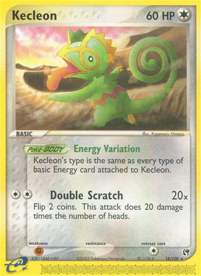 Kecleon (18/100) [EX: Sandstorm] | Play N Trade Winnipeg