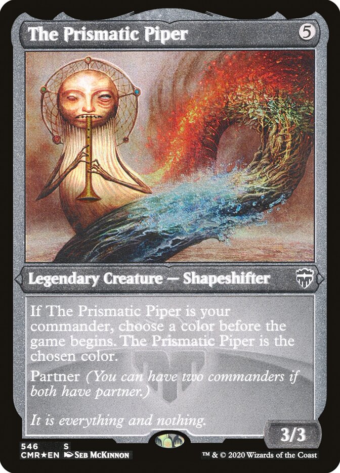 The Prismatic Piper (Etched) [Commander Legends] | Play N Trade Winnipeg