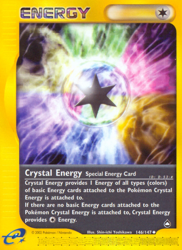 Crystal Energy (146/147) [Aquapolis] | Play N Trade Winnipeg