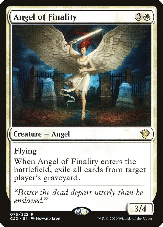 Angel of Finality [Commander 2020] | Play N Trade Winnipeg