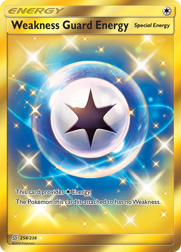 Weakness Guard Energy (258/236) [Sun & Moon: Unified Minds] | Play N Trade Winnipeg