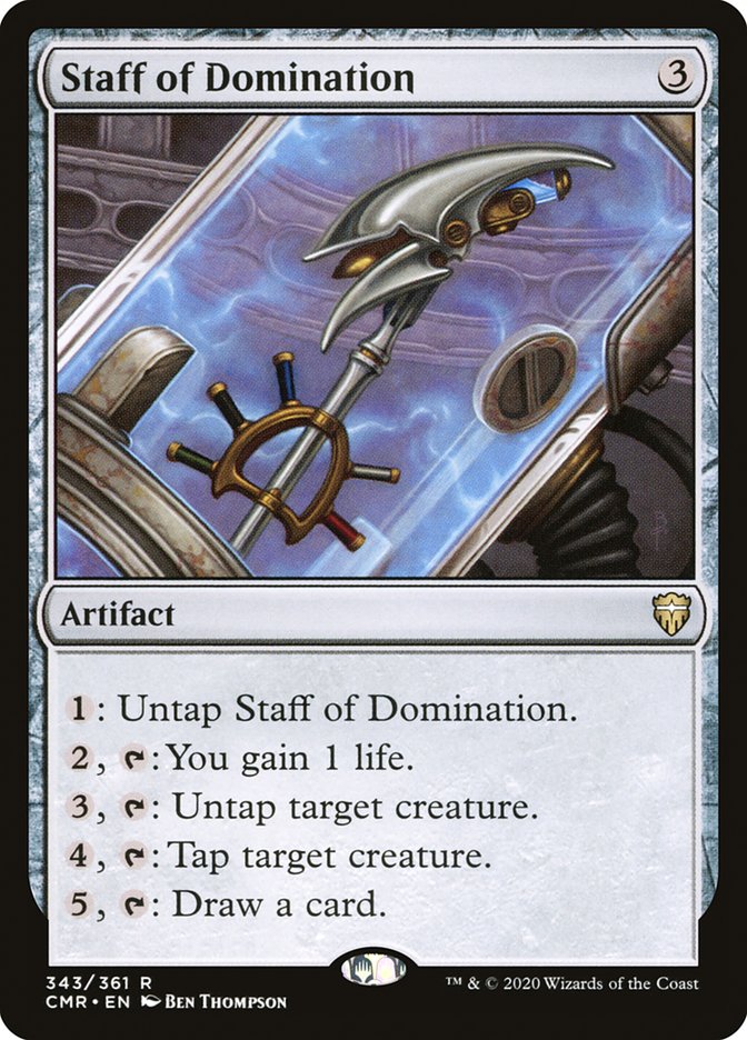 Staff of Domination [Commander Legends] | Play N Trade Winnipeg