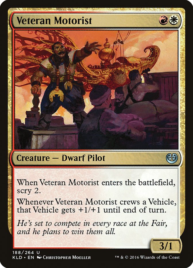 Veteran Motorist [Kaladesh] | Play N Trade Winnipeg