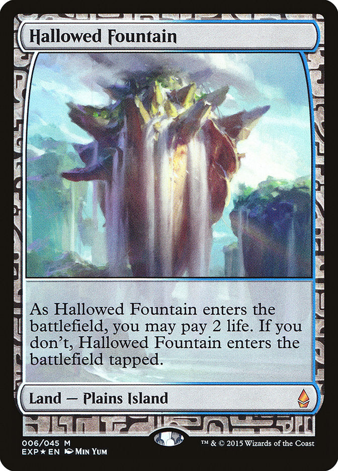 Hallowed Fountain [Zendikar Expeditions] | Play N Trade Winnipeg