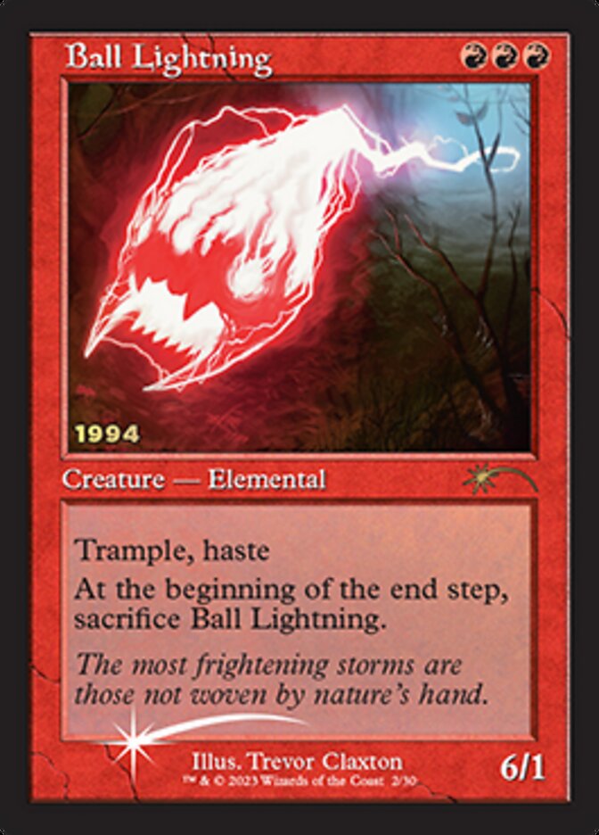 Ball Lightning [30th Anniversary Promos] | Play N Trade Winnipeg