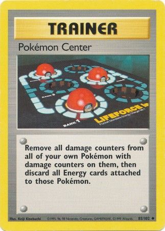 Pokemon Center (85/102) [Base Set Unlimited] | Play N Trade Winnipeg