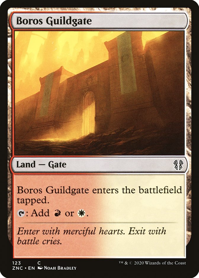 Boros Guildgate [Zendikar Rising Commander] | Play N Trade Winnipeg