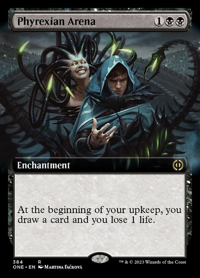 Phyrexian Arena (Extended Art) [Phyrexia: All Will Be One] | Play N Trade Winnipeg