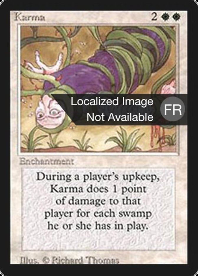 Karma [Foreign Black Border] | Play N Trade Winnipeg