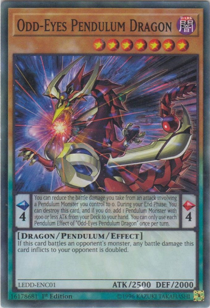 Odd-Eyes Pendulum Dragon [LEDD-ENC01] Common | Play N Trade Winnipeg