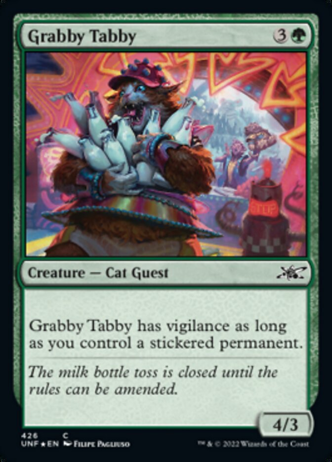 Grabby Tabby (Galaxy Foil) [Unfinity] | Play N Trade Winnipeg