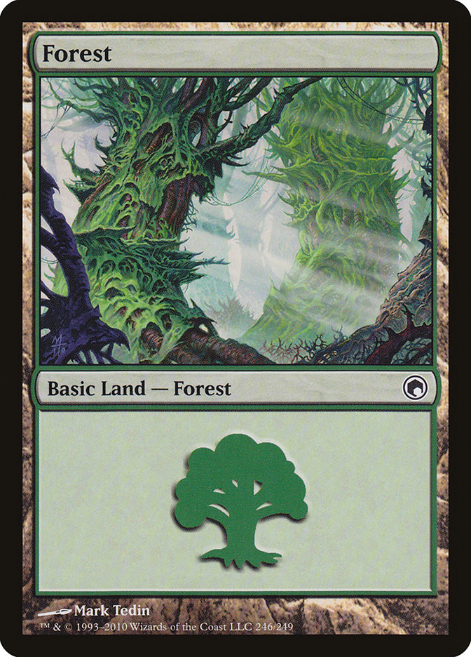 Forest (246) [Scars of Mirrodin] | Play N Trade Winnipeg