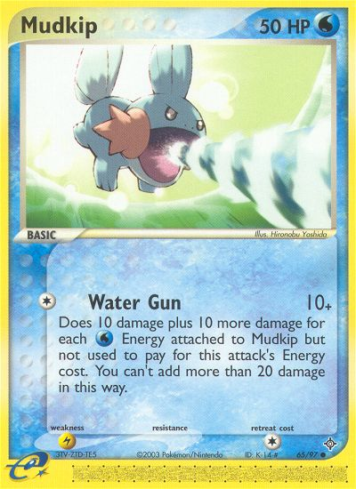 Mudkip (65/97) [EX: Dragon] | Play N Trade Winnipeg