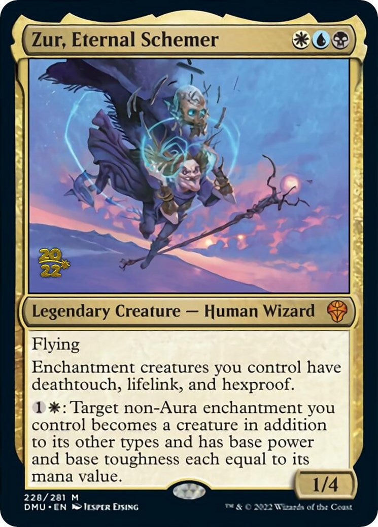 Zur, Eternal Schemer [Dominaria United Prerelease Promos] | Play N Trade Winnipeg