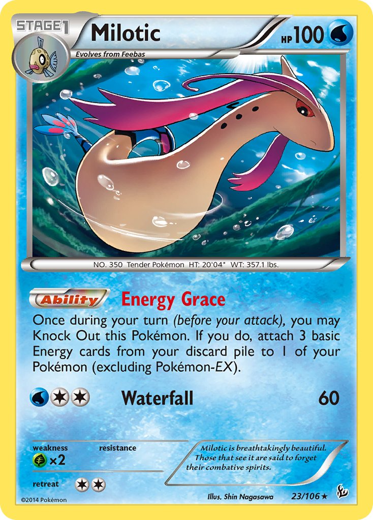 Milotic (23/106) (Theme Deck Exclusive) [XY: Flashfire] | Play N Trade Winnipeg