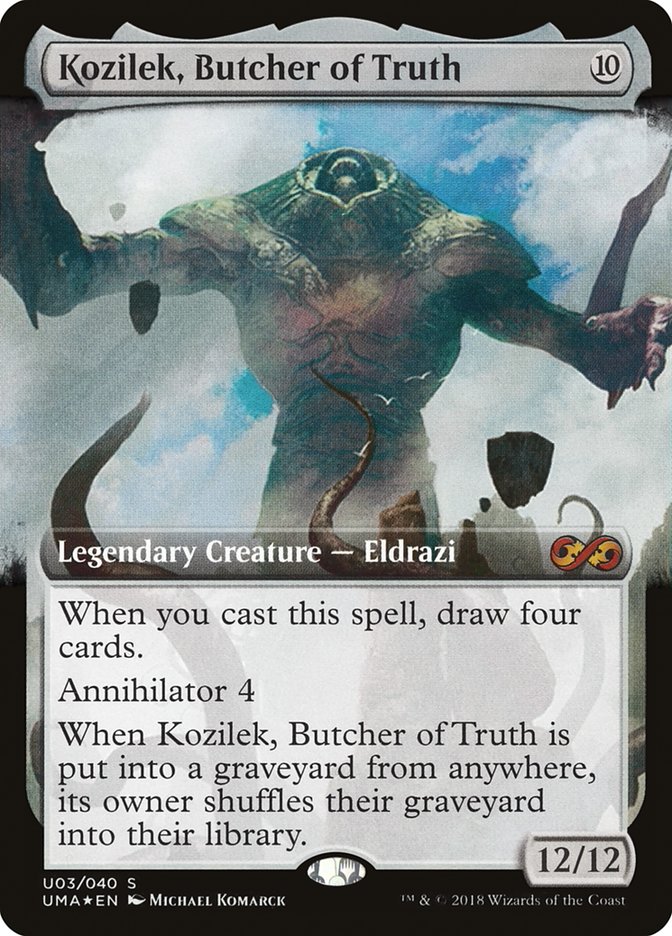 Kozilek, Butcher of Truth (Topper) [Ultimate Box Topper] | Play N Trade Winnipeg