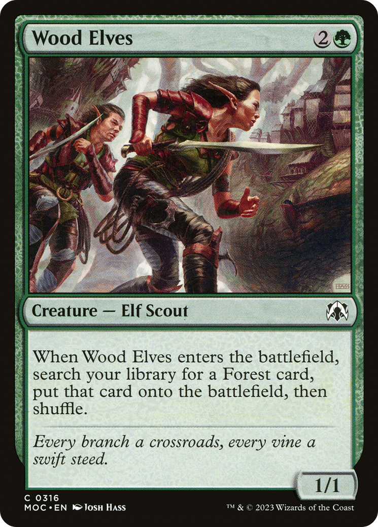 Wood Elves [March of the Machine Commander] | Play N Trade Winnipeg